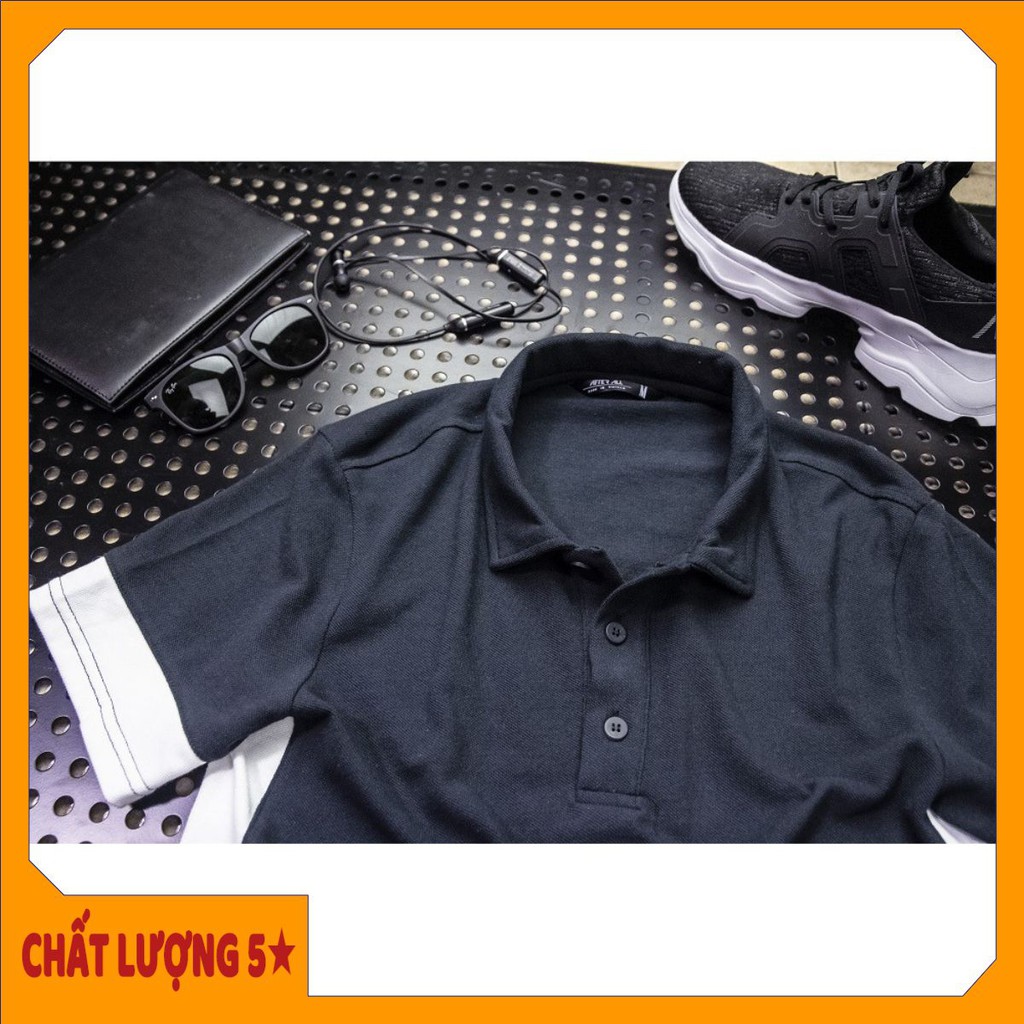 Áo Thun Nam Tay Ngắn | Áo Phông Nam Tay Lỡ Cổ Đứng Thời Trang Cao Cấp A02-04 valdalphantomshop