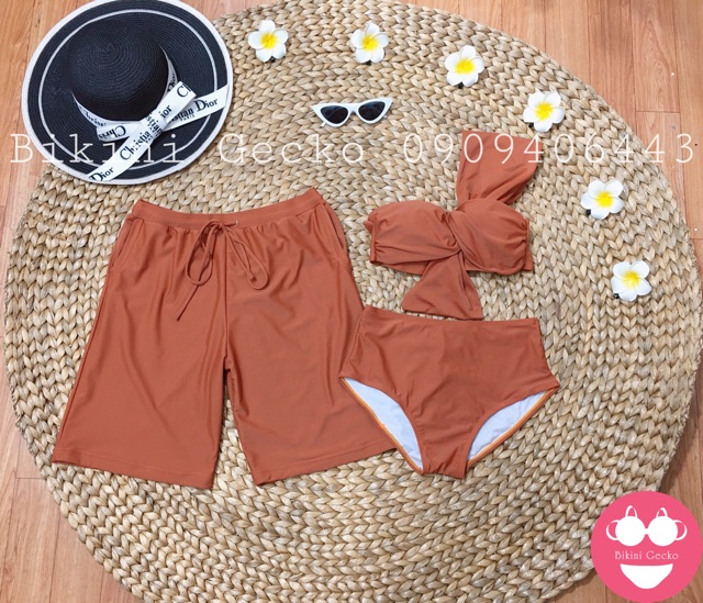 Bikini Set couple cam đất | BigBuy360 - bigbuy360.vn