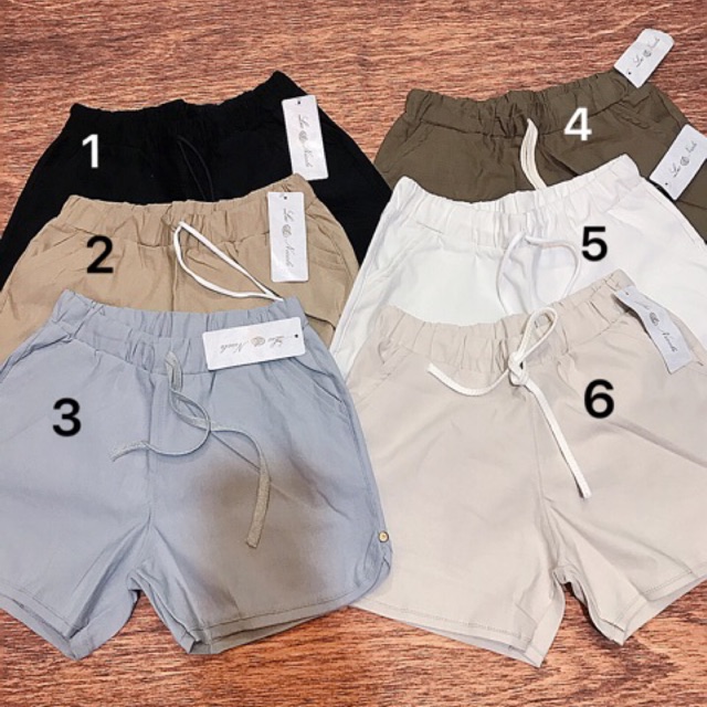 [ Xả hàng] Quần sooc nữ kaki thô co giãn | BigBuy360 - bigbuy360.vn