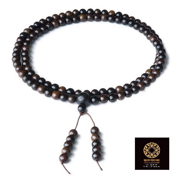 Vòng tay trầm hương nữ, vòng trầm hương 108 hạt và 216 hạt 4mm, vòng đeo tay chuỗi hạt trầm hương thiên nhiên indonesia