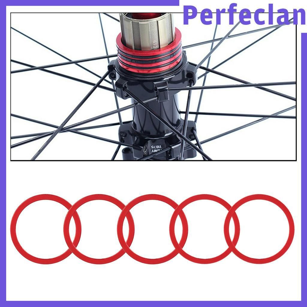 Set 5 Vòng Đệm Bánh Răng Xe Đạp Bằng Kim Loại