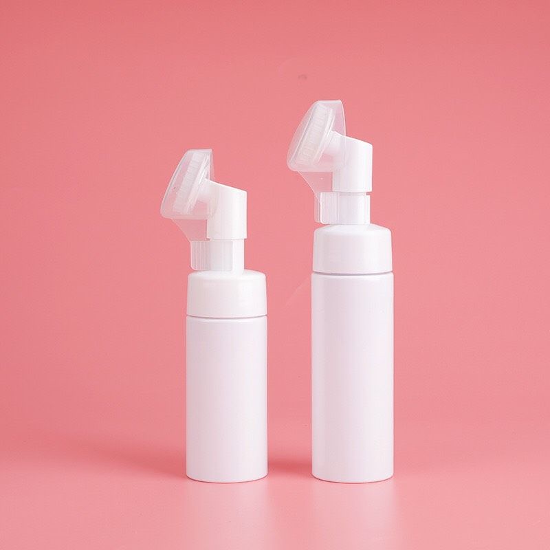 Chai Đựng Sữa Rửa Mặt Tạo Bọt Có Đầu Mát Xa 100ml