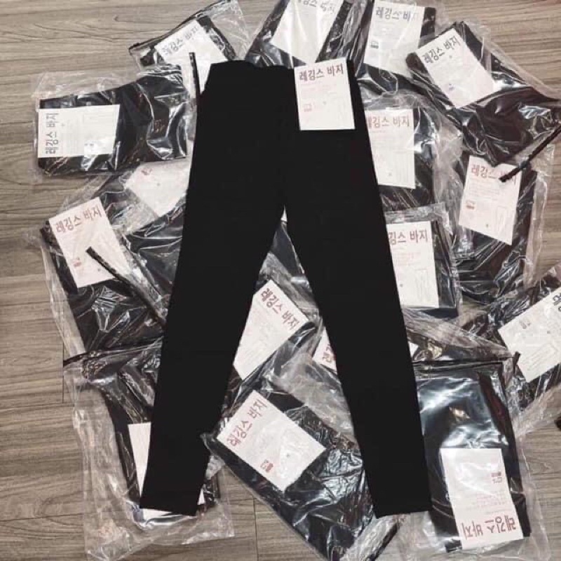 Quần legging xuất hàn dáng dài nữ💥 Quần legging cạp cao💥free ship