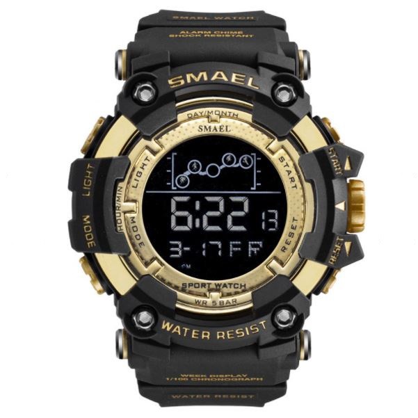 Đồng Hồ Điện Tử Thể Thao Nam Chính Hãng SMAEL JAPAN 1802 - Phong Cách Quân Đội | BigBuy360 - bigbuy360.vn