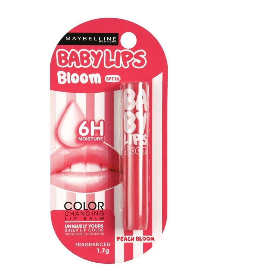 🌸🌸Son Dưỡng Môi Chuyển Màu Maybelline Bloom Peach Blossom - Cam