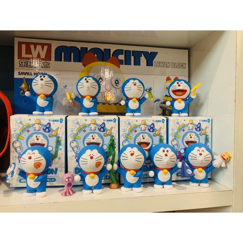 Set 9 mô hình Đoraemon Nhật bản