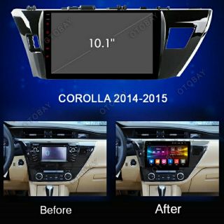 Màn hình android 9 inch toyota corolla altis