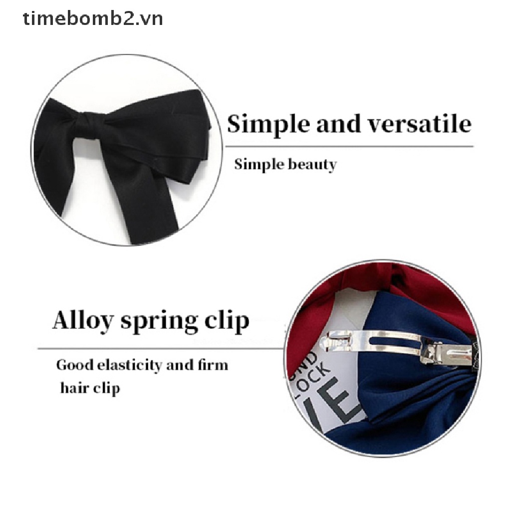 Kẹp Tóc Hình Nơ Lớn Dễ Thương Cho Bé Gái