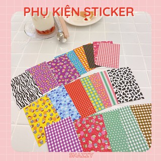 Tấm dán ảnh polaroid-Sticker trang trí Polcos phong cách Hàn Quốc