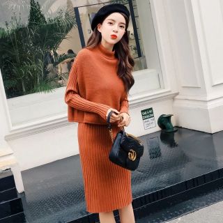 Bộ len nữ sành điệu