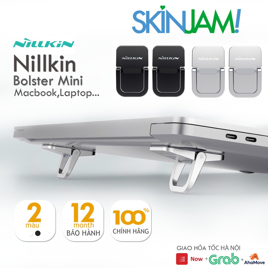 Đế Tản Nhiệt Laptop Nillkin Mini Bolster Chống Nóng Thoáng Máy - Hàng Chính Hãng