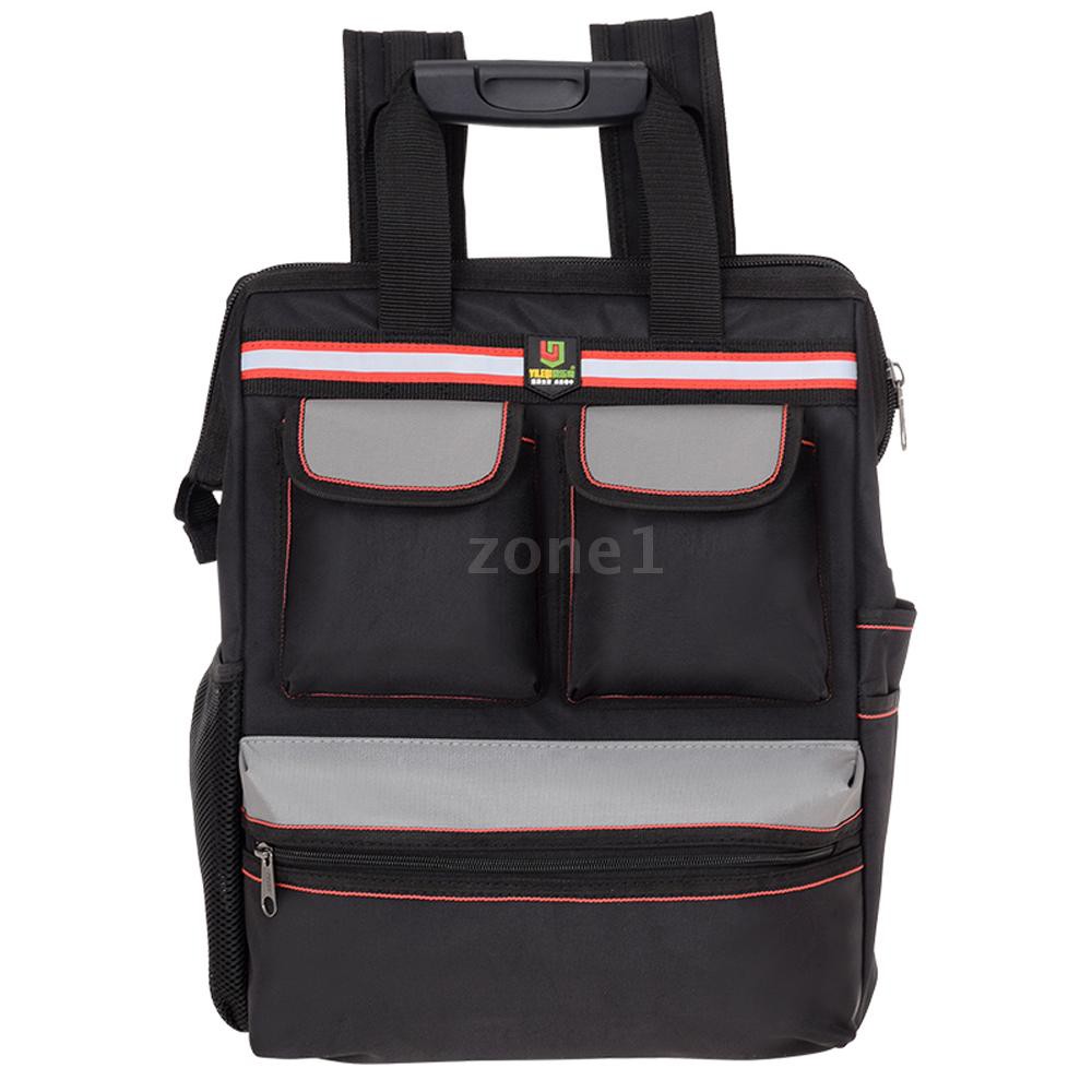 Ba lô vải Oxford dung tích lớn nhiều ngăn đựng dụng cụ sửa chữa tiện lợi