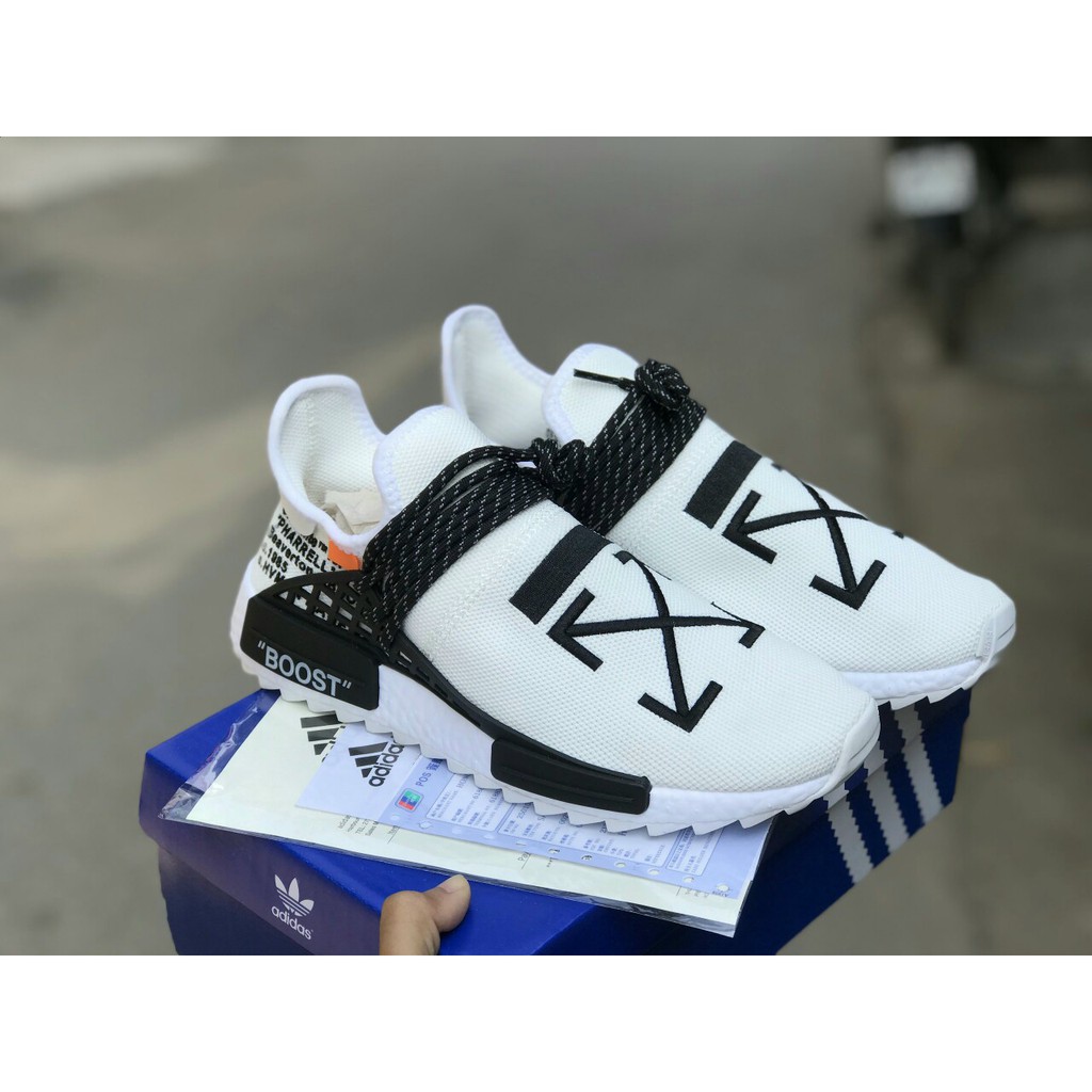 [Tặng Quà] Giày Thể Thao Adidas Human Race Đen - Thái Sneaker