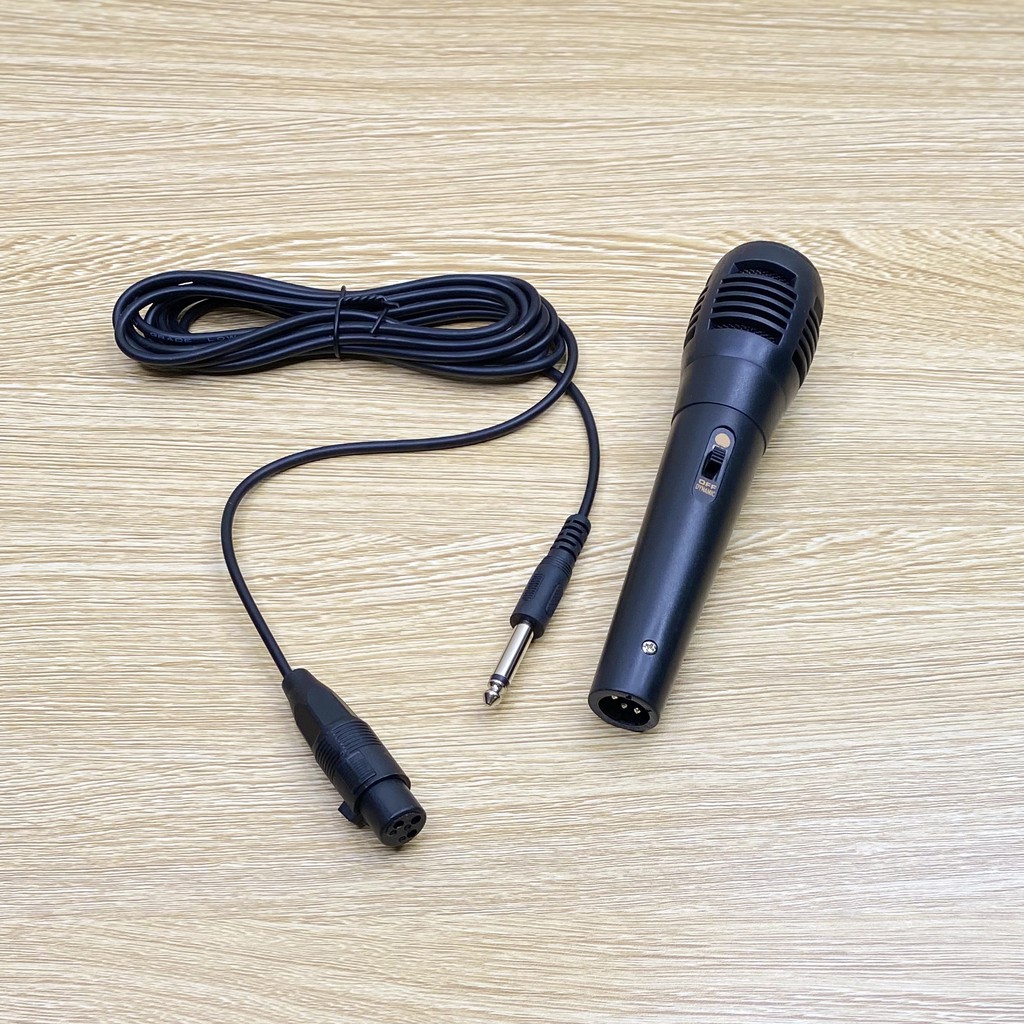Micro karaoke có dây dài 3m giá rẻ