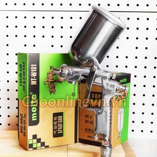 Súng phun sơn xe máy, ôtô chính hãng Meite model MT-W101