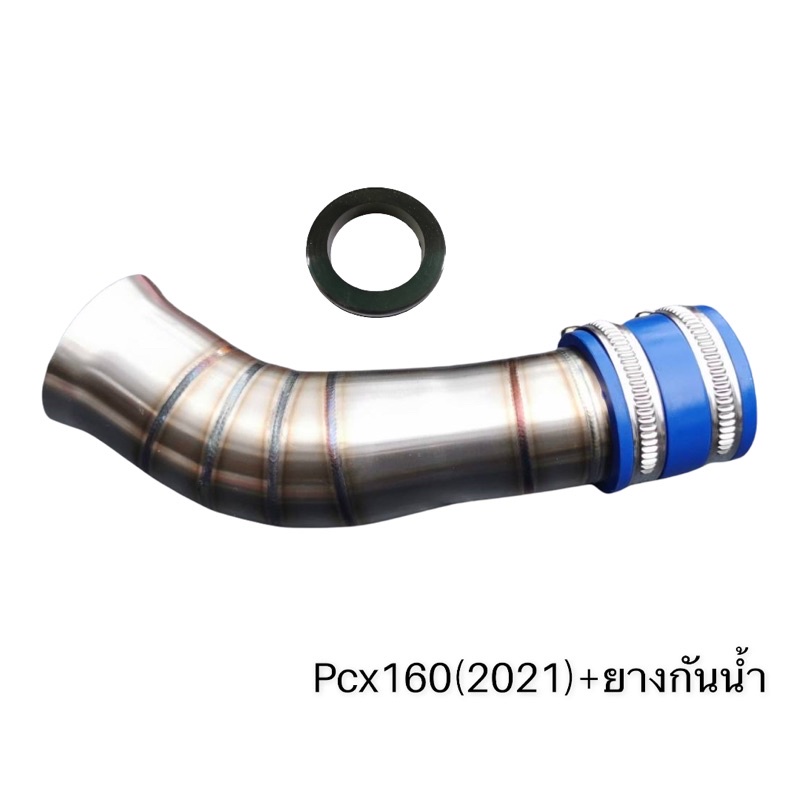 Cổ lọc bằng thép không gỉ chính hãng PCX160 (2021) Model Original Housing Size 38-44 Mm + Cao su chố