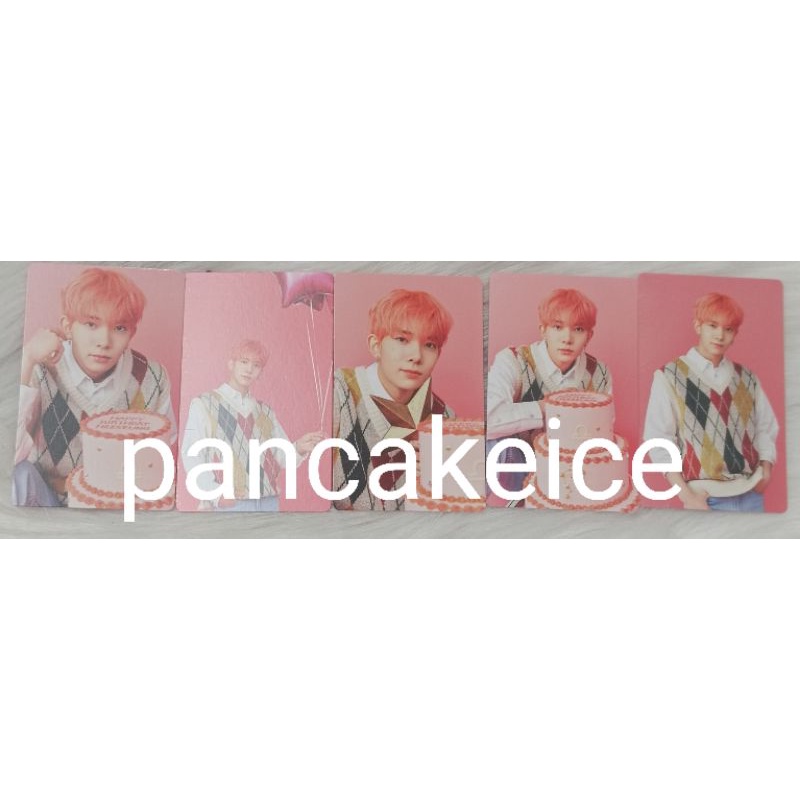 thẻ ảnh photocard enhypen heeseung birthday official chính hãng ❤️
