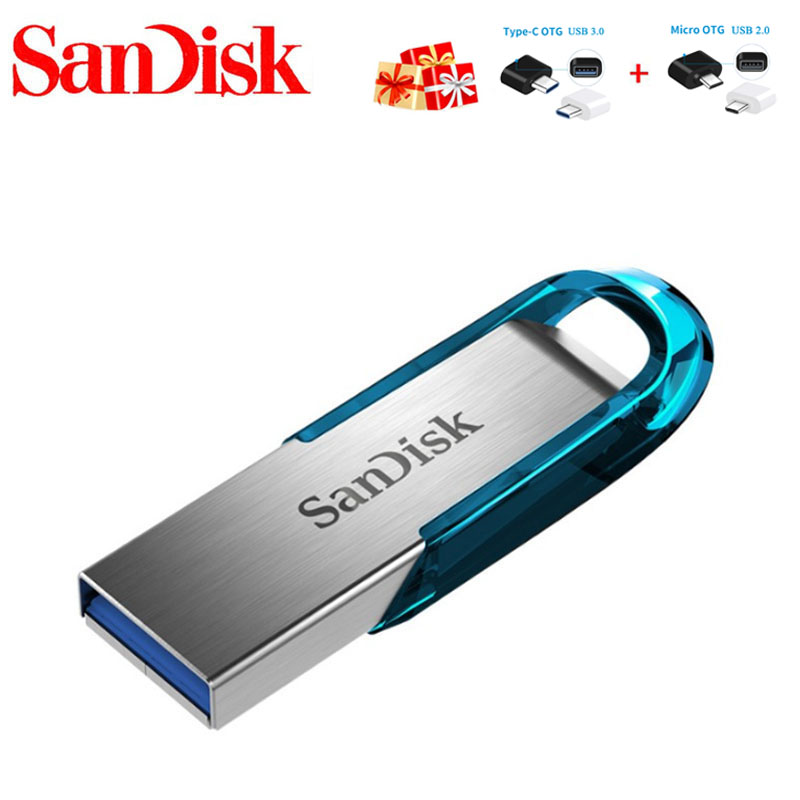 Ổ đĩa flash USB Sandisk 32GB / 64GB / 128GB / 256GB Ổ đĩa USB CZ73 USB OTG Ổ đĩa flash USB Original