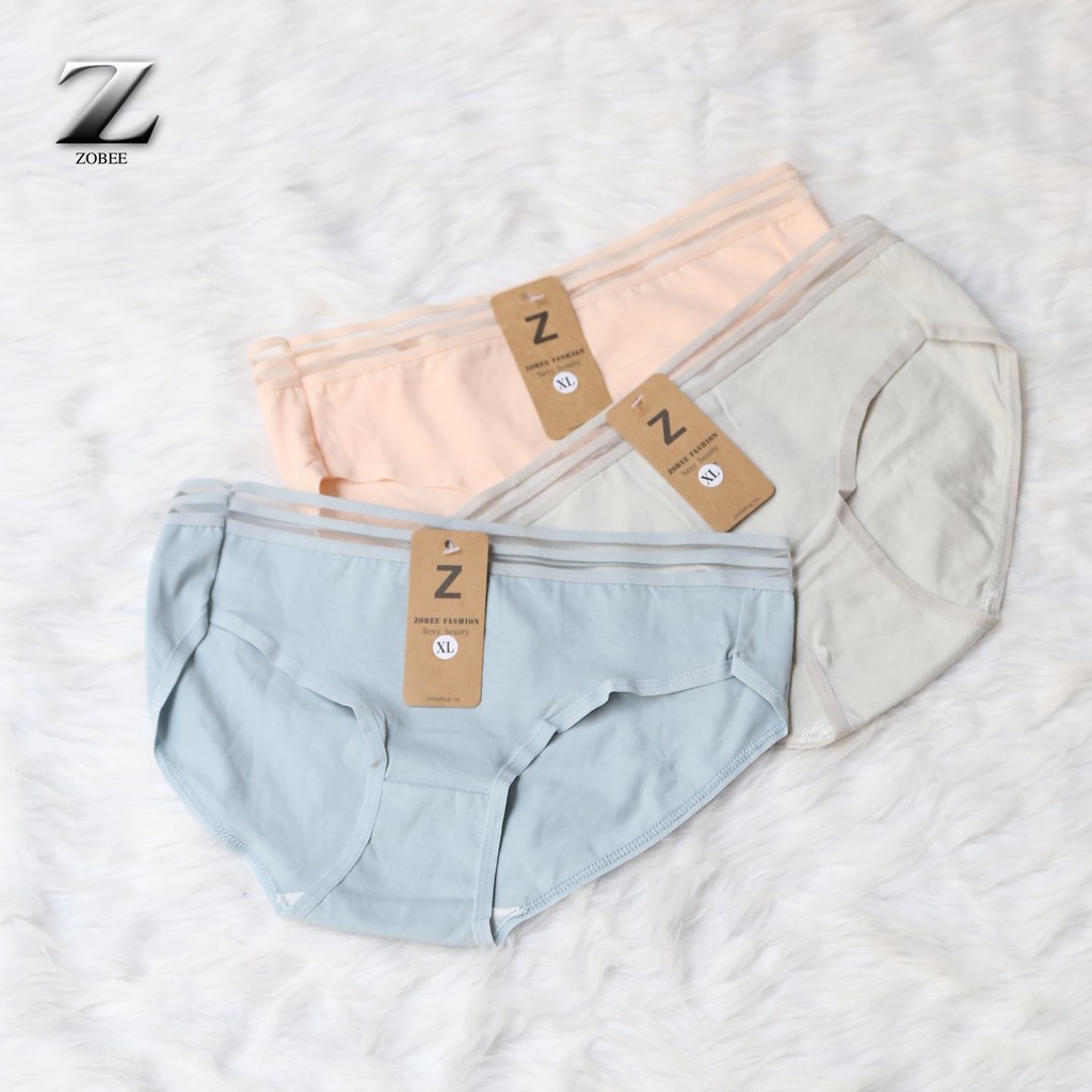 ZOBEE Combo 3 Quần lót nữ cotton thun co giãn QL 8134 - QL 8140 | BigBuy360 - bigbuy360.vn