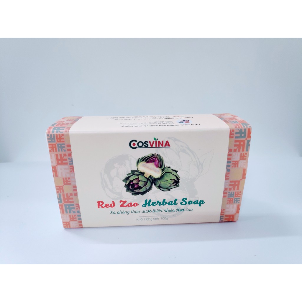 Xà phòng thảo dược thiên nhiên Red Zao Herbal Soap 100gr