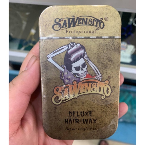 Sáp vuốt tóc Sawensito Trượt Vàng Deluxe Hair Wax 100gr tạo kiểu giữ nếp cho tóc. HÀNG CHÍNH HÃNG. AI Store