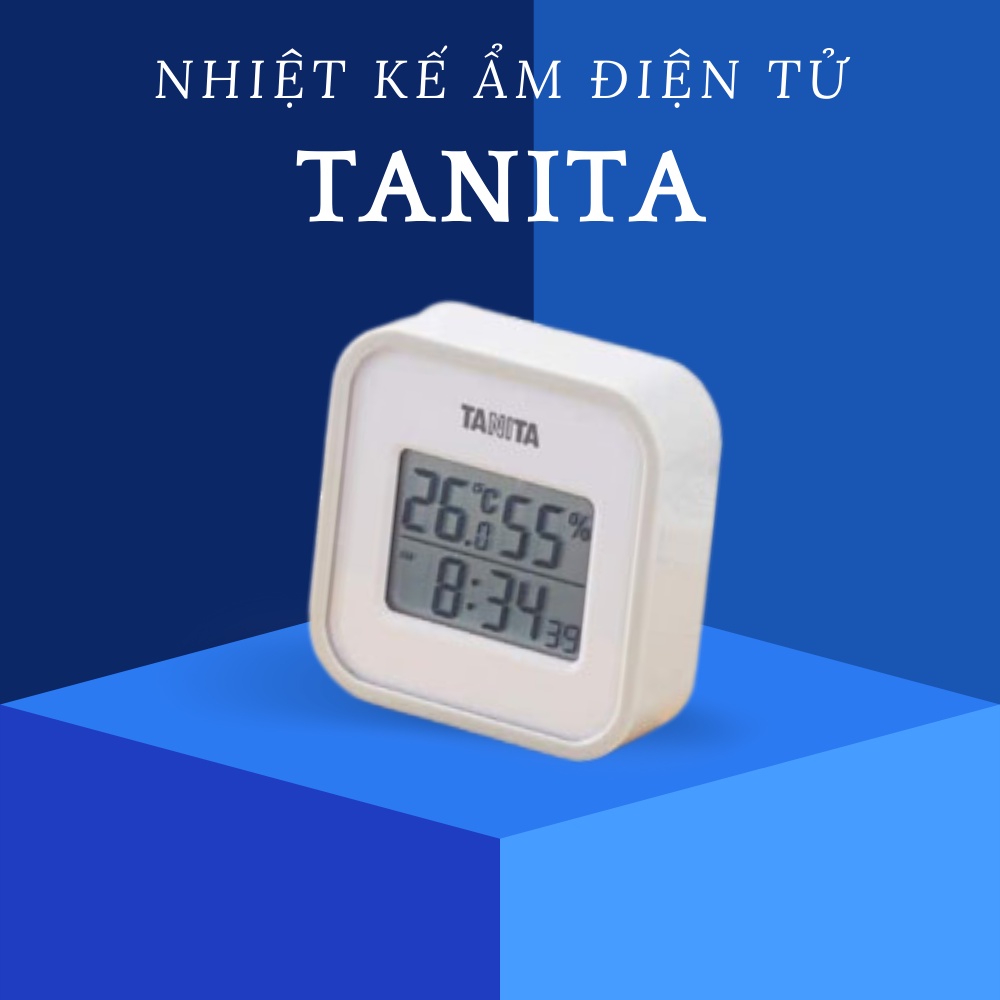 Nhiệt Kế Ẩm Điện Tử TANITA Màn Hình LED Với Các Chế Độ Đa Năng Cao Cấp