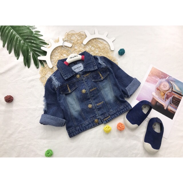 💥💥💥Áo jeans cá tính cho các con yêu của mẹ❤️❤️❤️