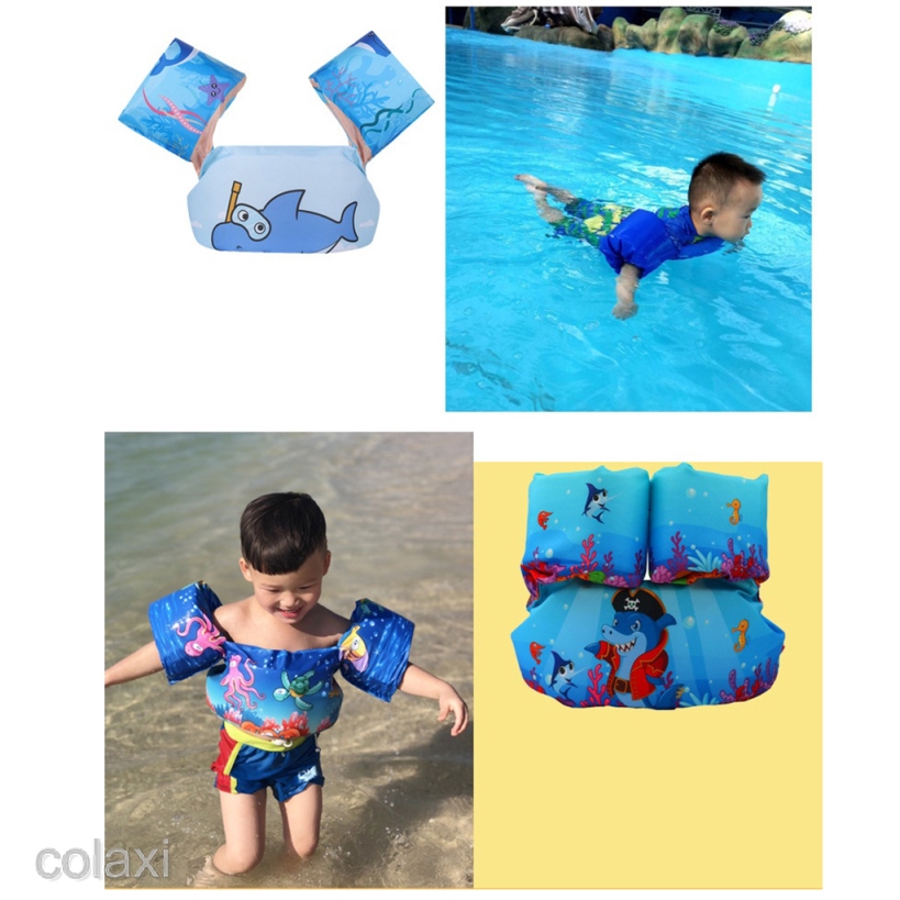 [COLAXI] Kids Swimming Floats Swim Floating Armbands Child Floatable Pool Safety Gear