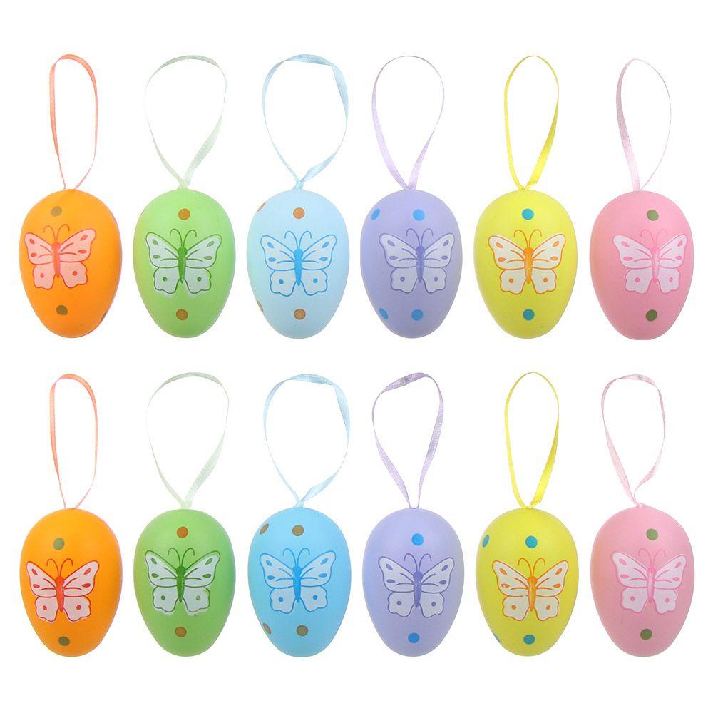 LONTIME Trứng Phục Sinh Tự Tô Màu Thủ Công Trang Trí