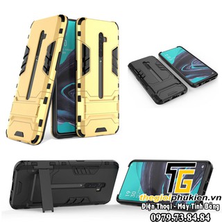 Ốp lưng OPPO Reno2 chống sốc Iron man có chân dựng máy
