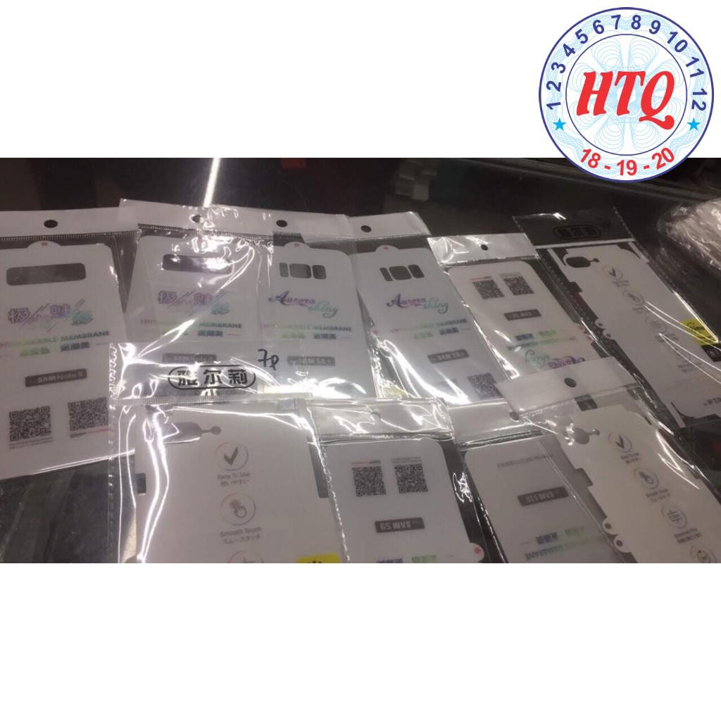 Miếng Dán PPF Dành Cho IP/Samsung 7 Plus / 8 Plus / X / XR / XS / XS MAX- Chống Xước Va Đập 2019