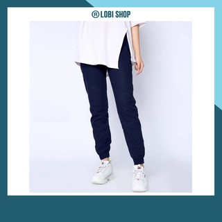 Quần jogger kaki nam nữ xanh đen | Quần ống bó nam nữ năng động và khỏe khoắn, vải nhập khẩu co giãn, mềm mại