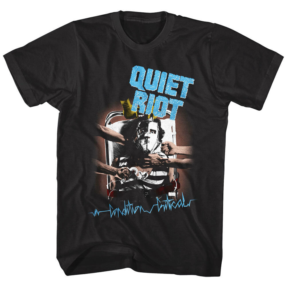 Quiet Riot Condition Critical Men T Shirt Metal Rock Band Album Cover Tour Merch