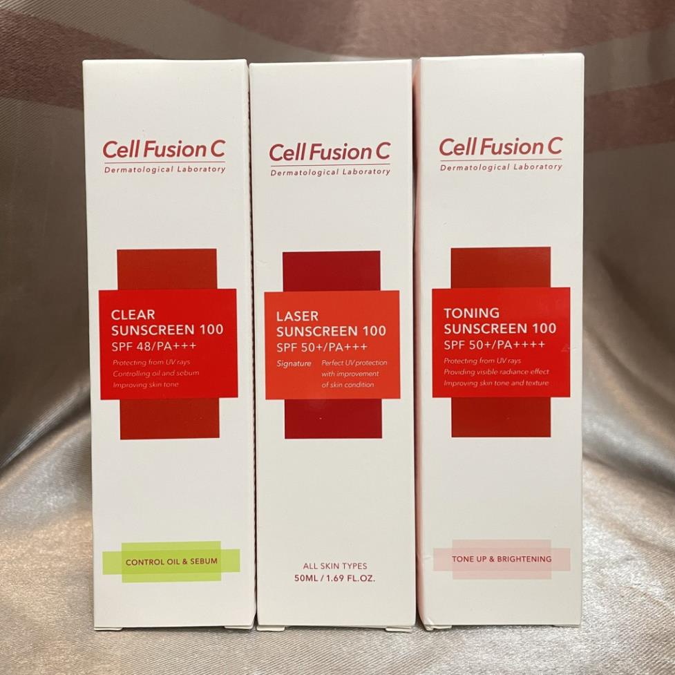 Kem Chống Nắng Cell Fusion C Laser Sunscreen 100 Spf 50+/Pa+++