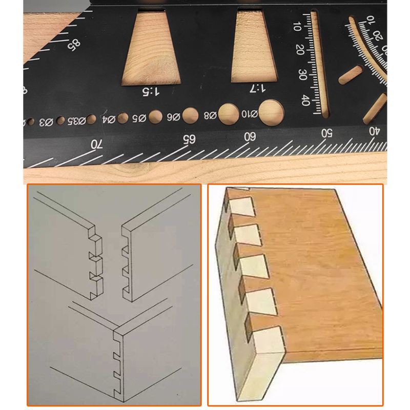 Thước Đo Góc 45 Độ Chính Xác Cao 90 Độ