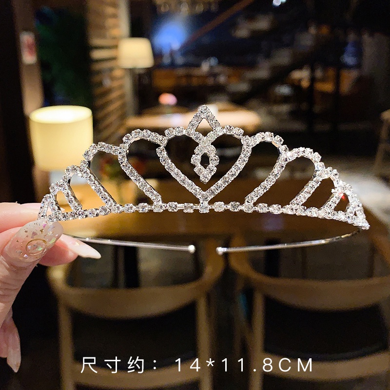 Vương Miện Công Chúa Cài Tóc Xinh Xắn Cho Bé Gái