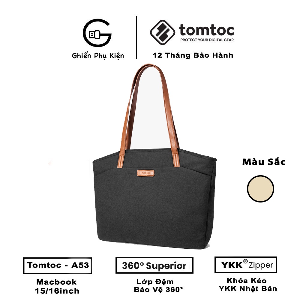 Túi Xách TOMTOC TOTE HANDBAG For MACBOOK 16″ A53 - Hàng Chính Hãng