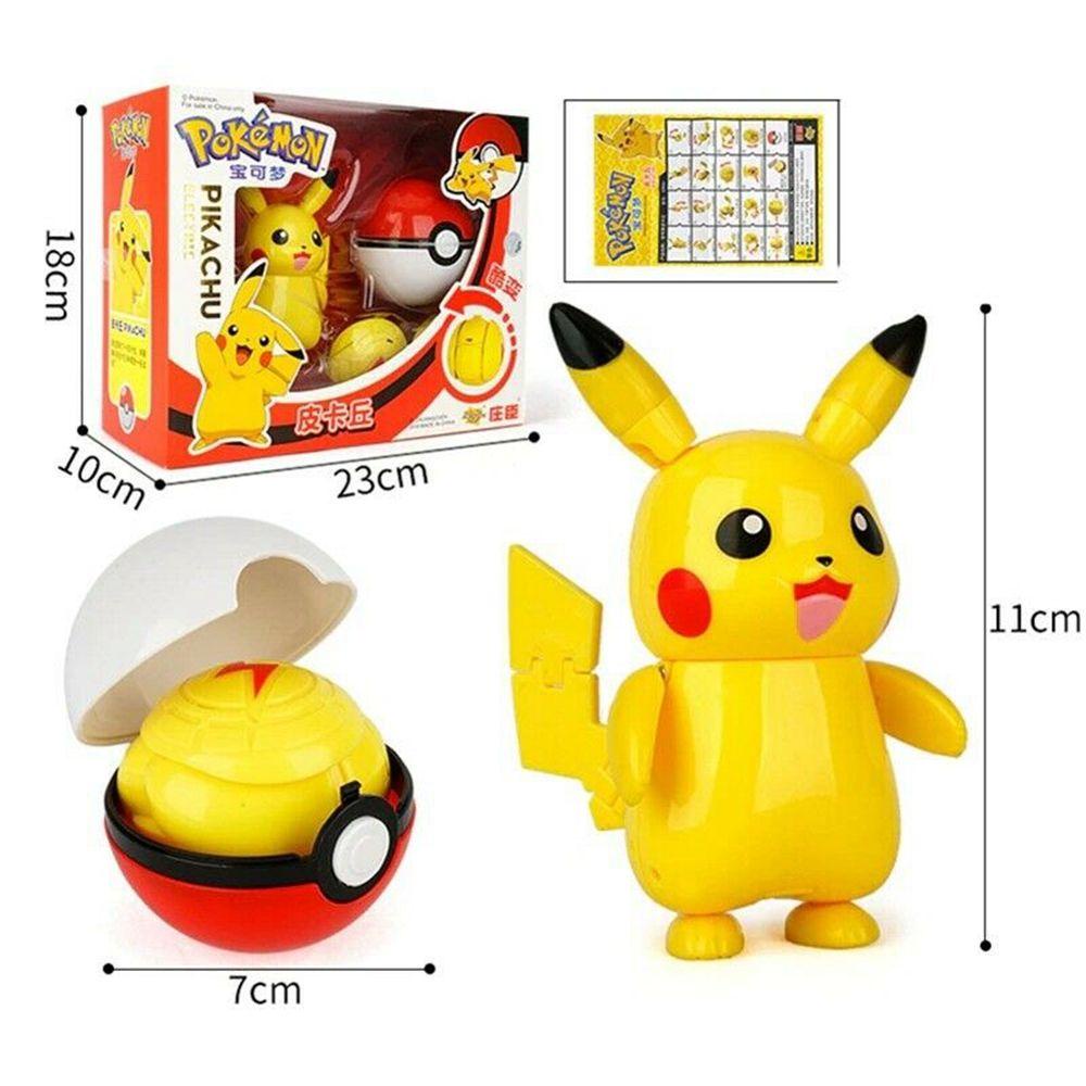 CHOOKEY Bộ Đồ Chơi Mô Hình Nhân Vật Pokemon Xinh Xắn Dành Cho Bé