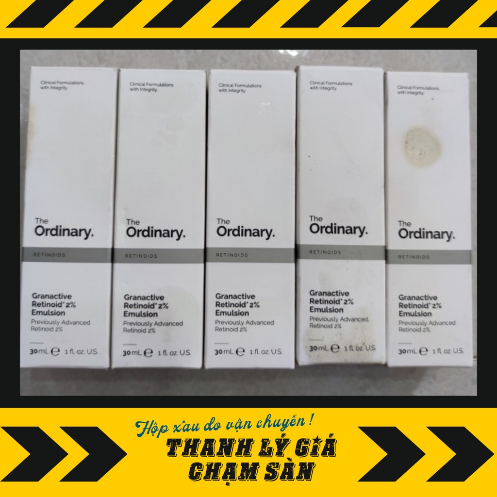 Serum lão hoá, sạm, nám, Retinol 0.2%,Retinoid 2%,Retinoid 5% -The Ordinary