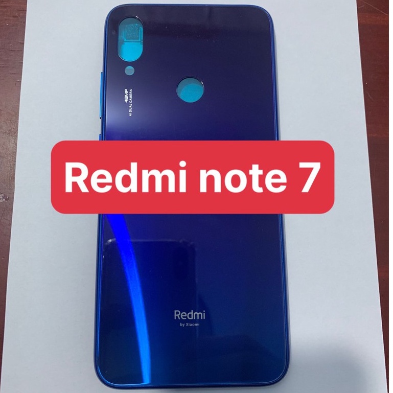 bộ xương vỏ xiaomi Redmi note 7 - gồm lưng,xương,phím nguồn và âm lượng