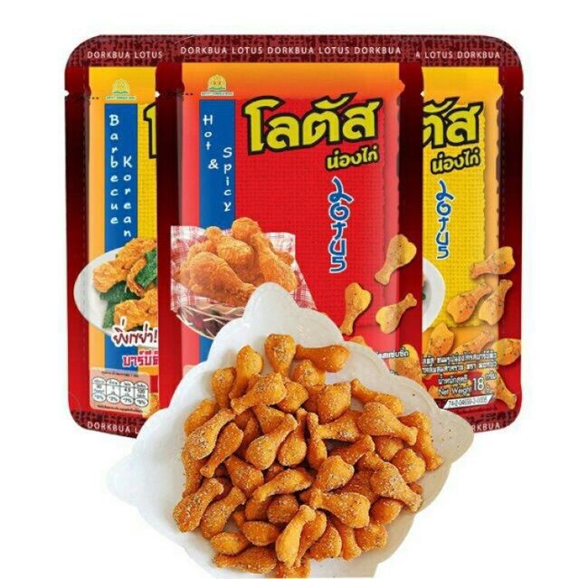 HCM- Snack đùi gà Dorkbua 110gr Thái lan HSD 8/2022