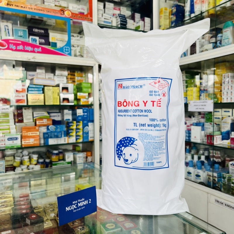 ✅ [Chính Hãng] Bông Y Tế Bảo Thạch (1 kg ) Gòn Bảo Thạch