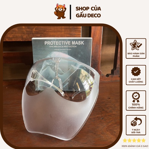 Mắt kính chống bụi khi đi đường [FREESHIP] FACE SHIELD, che hết mặt