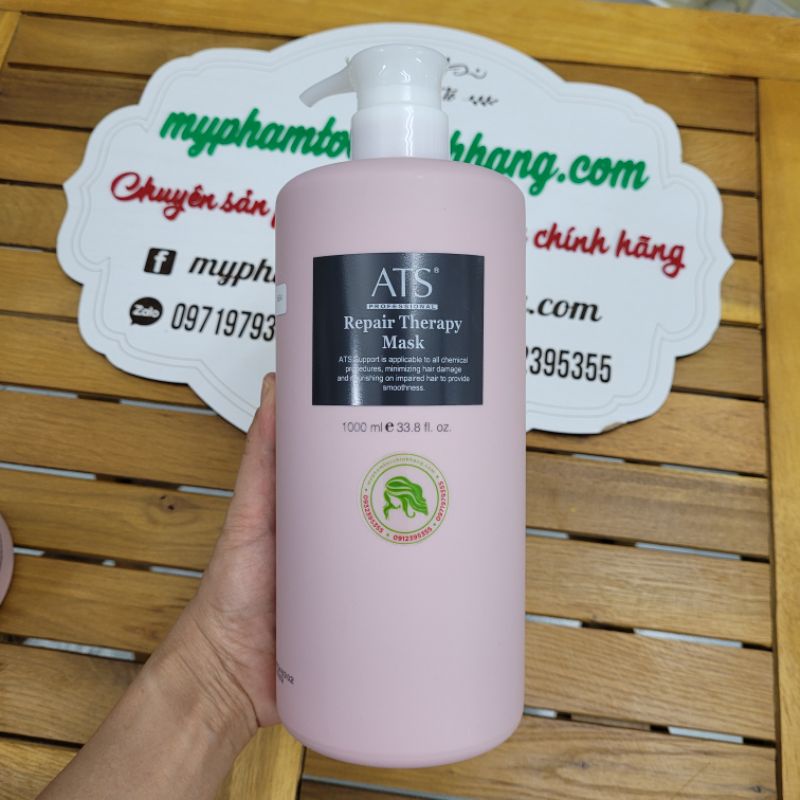 LẺ DẦU GỘI HOẶC DẦU XẢ PHỤC HỒI PHỦ BÓNG SAU UỐN ATS REPAIR THERAPY 600ML - 1000ML