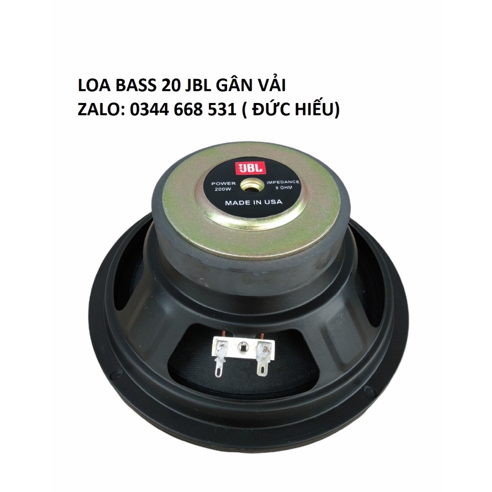 BASS 20 JBL GÂN VẢI TIẾNG SÁNG NGHE NHẠC HÁT KARAOKE-GIÁ 1 CHIẾC