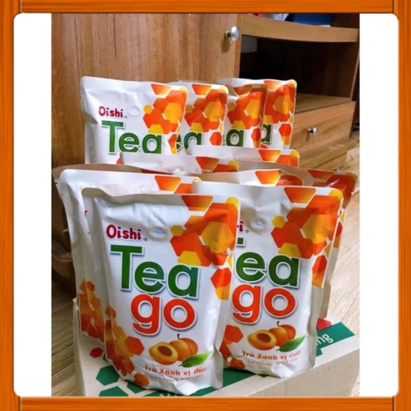 10gói Nước uống hoa quả oishi tea go gói 200ml