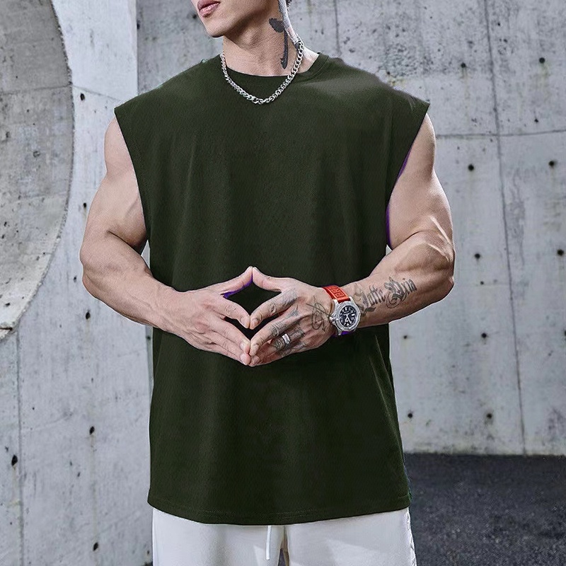 Áo Ba Lỗ Lưới Khô Nhanh Thời Trang Thể Thao Mới Cho Nam