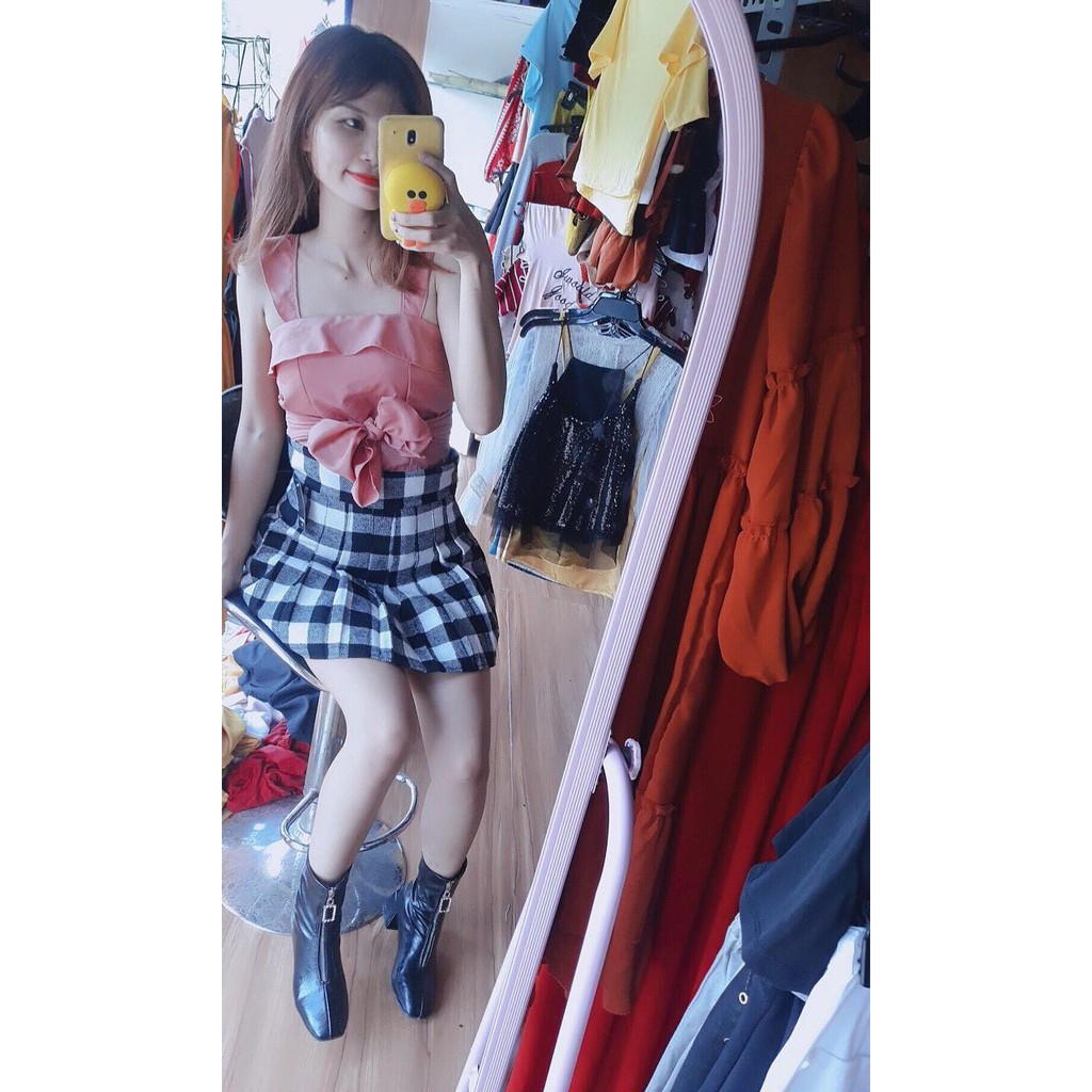 [Mã WASKT410K giảm 10K đơn 50K] Áo 2 dây CÁNH TIÊN cột nơ to sau lưng - có mút | BigBuy360 - bigbuy360.vn