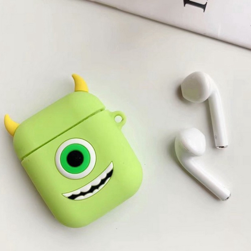 Vỏ silicone hoạt hình bảo vệ tai nghe Airpods | BigBuy360 - bigbuy360.vn