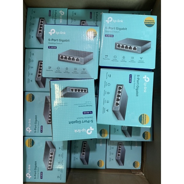 Bộ chia mạng Gigabit vỏ sắt Tp-link TL-SG105 hàng mới nguyên hộp